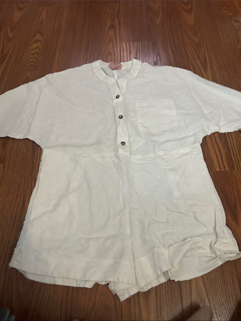 Show Me Your Mumu Horton Romper Size S Women’s White Lifhtweight Romper Sz XS - Picture 2 of 9